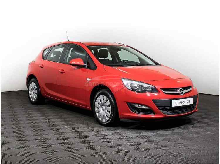 Opel Astra J Рестайлинг