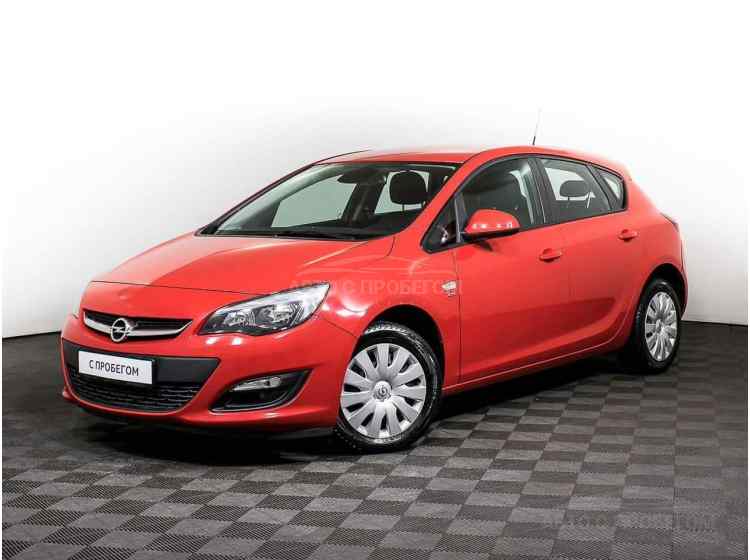 Opel Astra J Рестайлинг