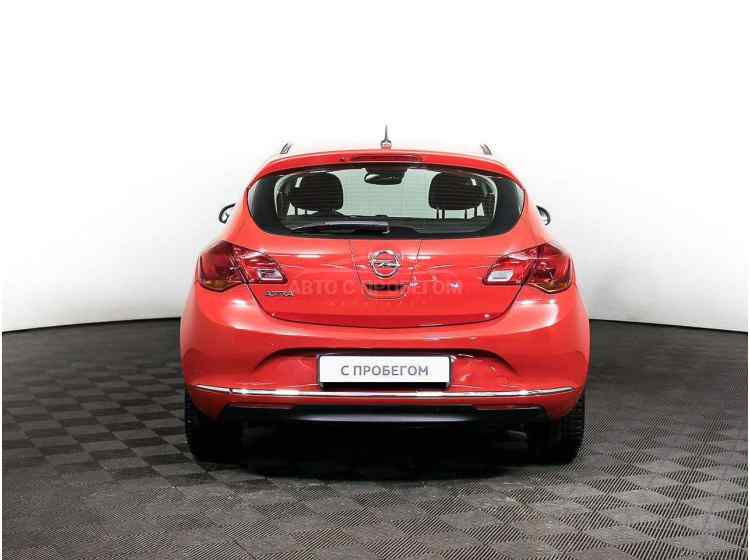 Opel Astra J Рестайлинг