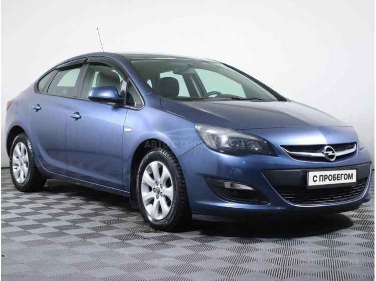 Opel Astra J Рестайлинг