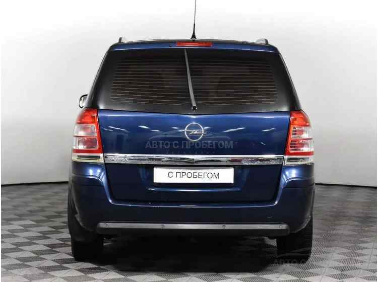 Opel Zafira B Рестайлинг